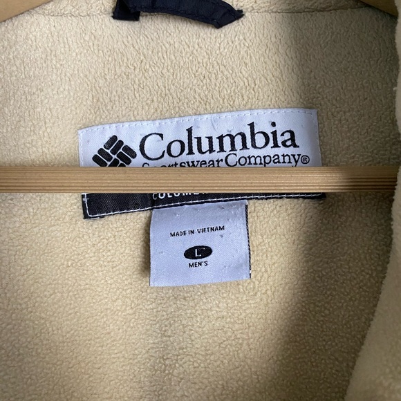 Vintage College inside Fleece Columbia Jacket - Picture 4 of 5
